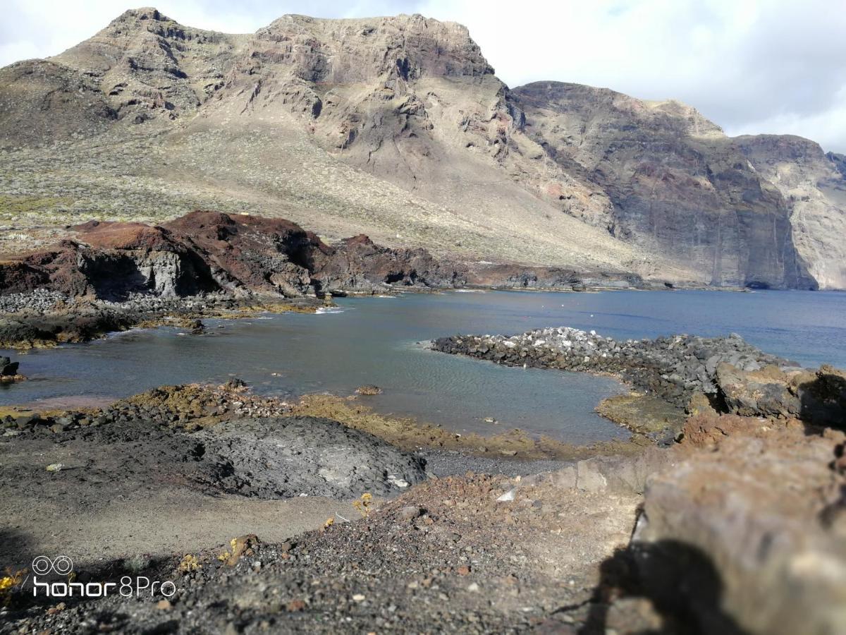 شقة The Terrace On The Sea Caleta de Interián المظهر الخارجي الصورة