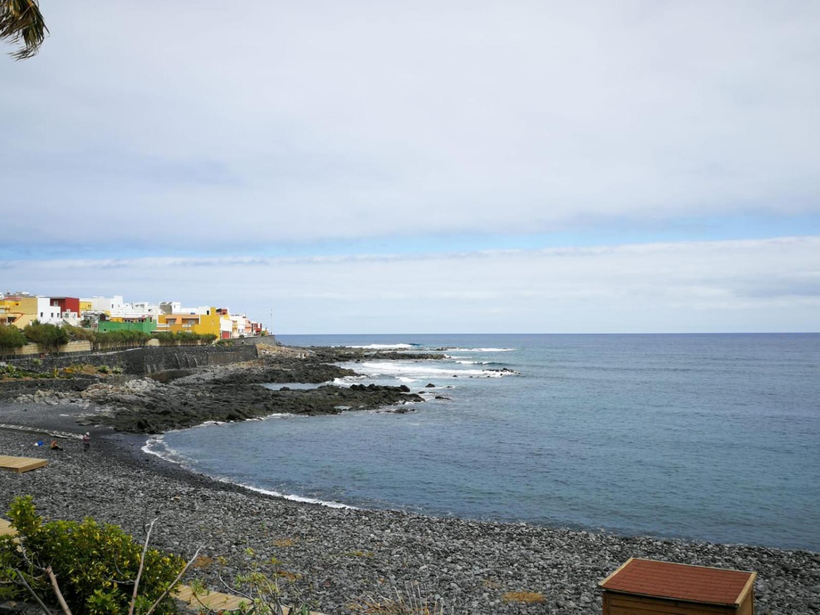 شقة The Terrace On The Sea Caleta de Interián المظهر الخارجي الصورة